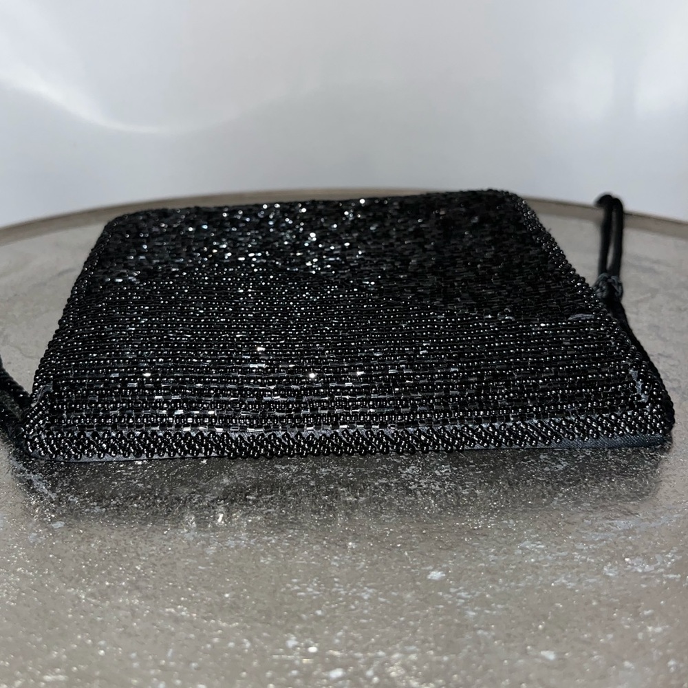 Vintage Diane Von Furstenberg Beaded Crossbody Evening Clutch Purse - Picture 13 of 16